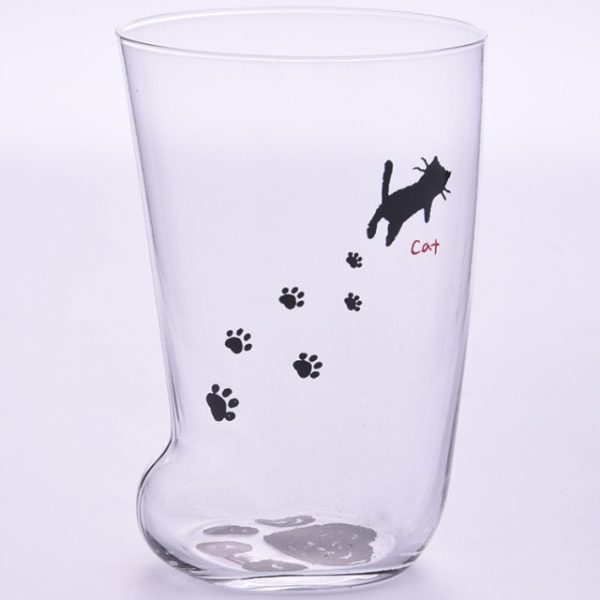350ml Mug Heat resistant Glass Cat Cup Tiger Paws Office Matte Cat Paws Creative Milk Coffee 3.jpg 640x640 3 - Cat Paw Cup