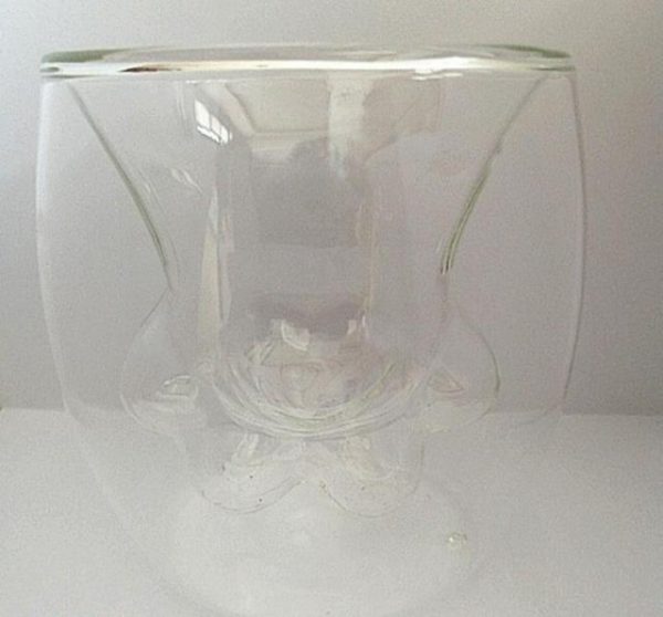 Cherry Powder Household Transparent Insulation Glass Water Cup Cat Claw Cup Creative Glass Double Layer Coffee 1.jpg 640x640 1 - Cat Paw Cup