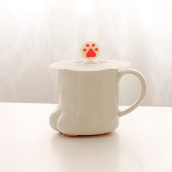 Cute Cat Paw Mug Coffee Mug Cartoon 3D Cat Claw Ceramic Drinkware with Lid Milk Breakfast 3.jpg 640x640 3 - Cat Paw Cup