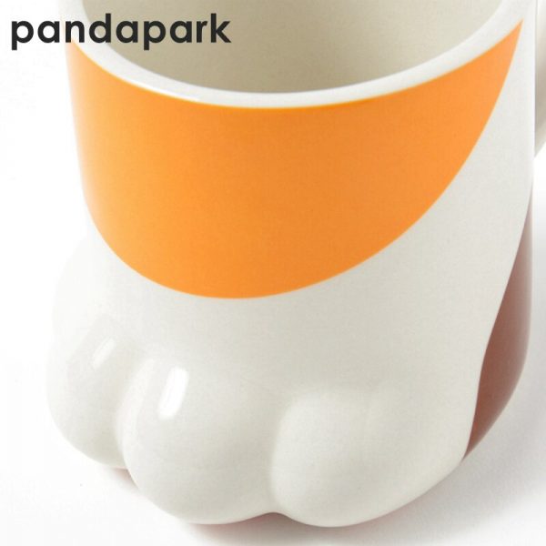 Pandapark Cute Creative Cat Paws Ceramic Personality Milk Mug Office Coffee Tumbler Breakfast Mugs Gift For 2 - Cat Paw Cup